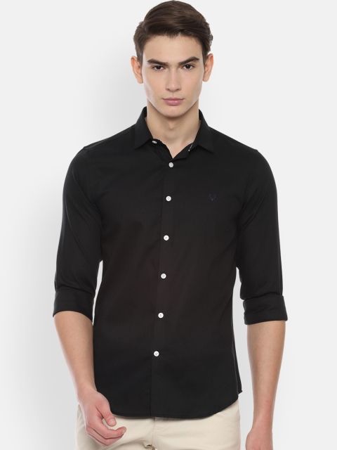 

Allen Solly Sport Men Black Slim Fit Solid Casual Shirt