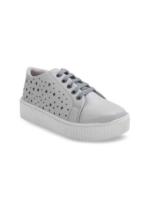 

ZAPATOZ Women Grey Lightweight Sneakers