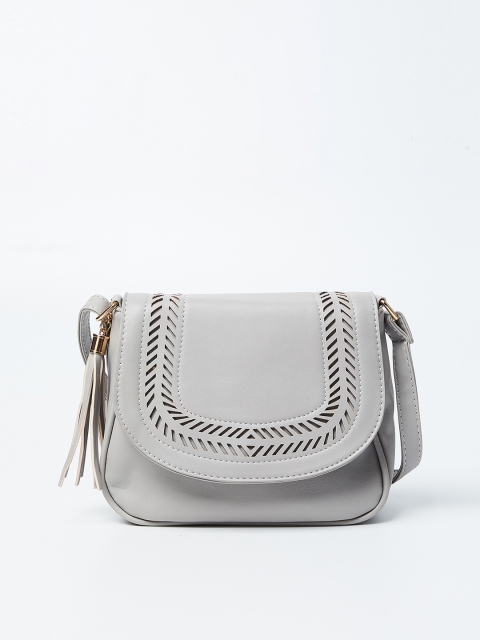 

CODE by Lifestyle Grey Solid Sling Bag