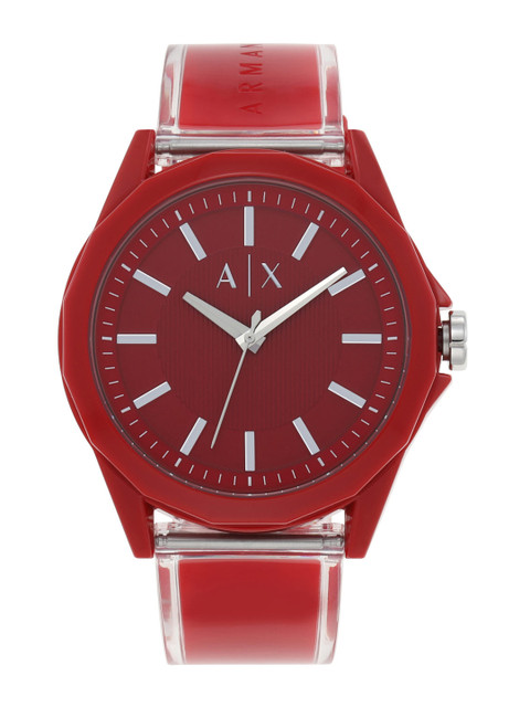

Armani Exchange Men Red Analogue Watch AX2632