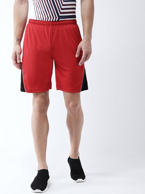 

Masch Sports Men Red Solid Regular Fit Sports Shorts