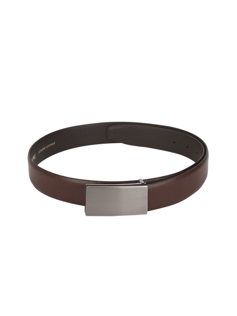 

Red Tape Men Brown Textured Leather Belt