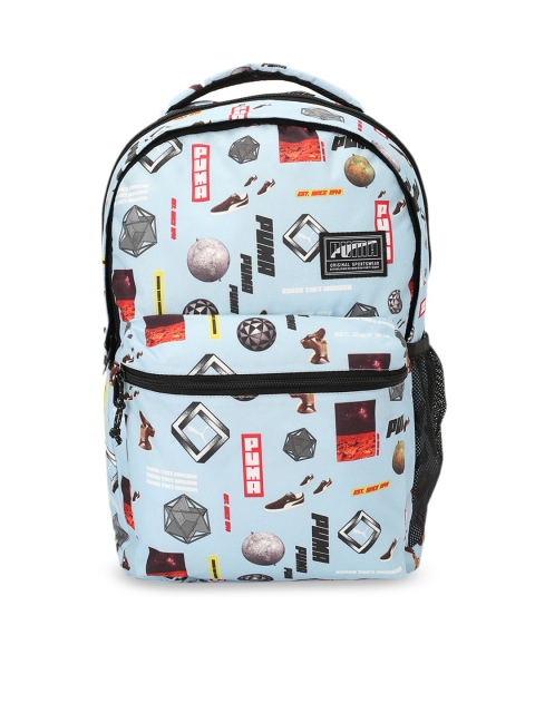 

Puma Unisex Blue Graphic Backpack 7619102