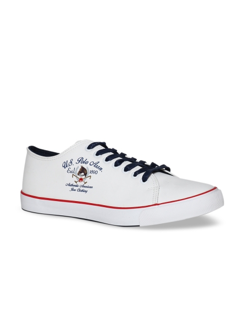

U.S. Polo Assn. Men White Sneakers