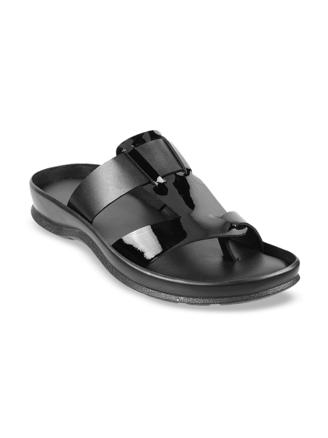 

Metro Men Black Sandals