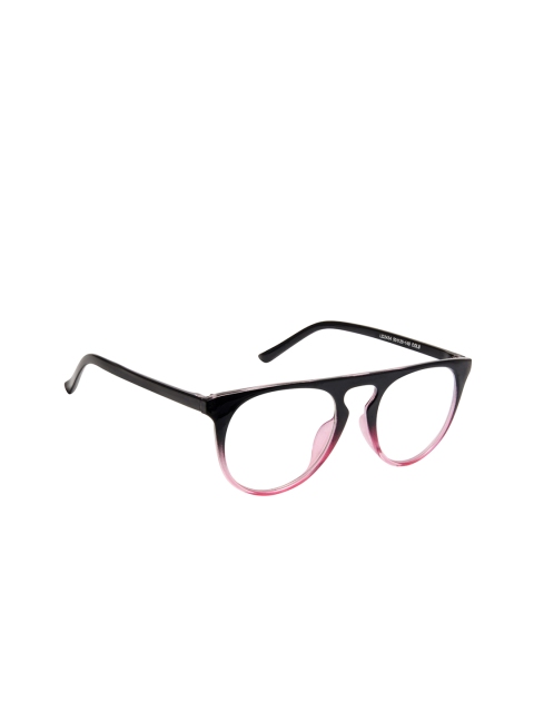 

Cardon Unisex Black & Pink Colourblocked Full Rim Oval Frames EWCD2362CUD2434C8