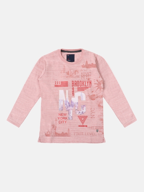 

Lil Tomatoes Boys Pink & Red Printed Sweatshirt