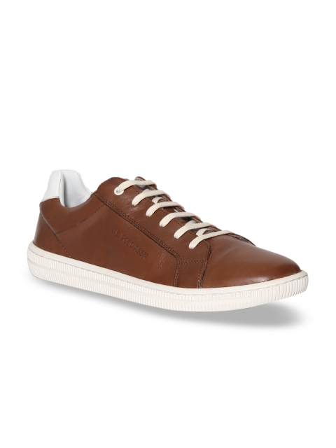 U.S. Polo Assn. Men Brown Sneakers