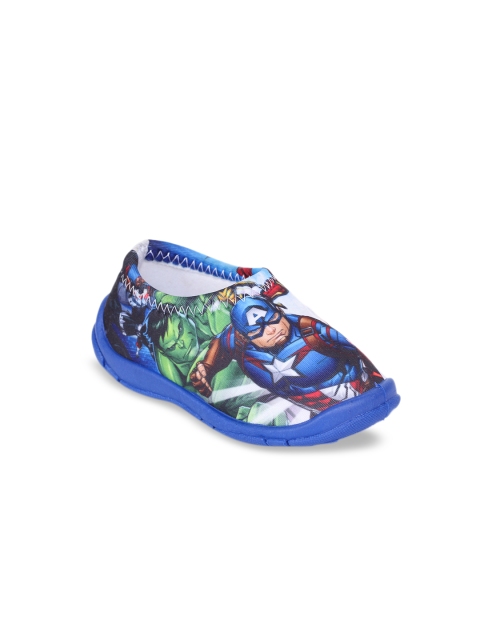 

toothless Boys Blue Marvel Avengers Printed Slip-On Sneakers