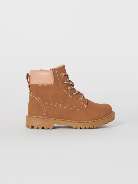 

H&M Girls Beige Warm-Lined Boots