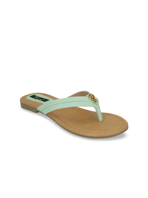 

Kielz Women Green Solid Open Toe Flats