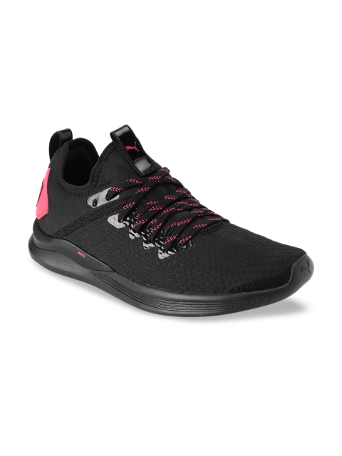 

Puma Women Black Textile IGNITE Flash Shift Q4 Wns Running Shoes