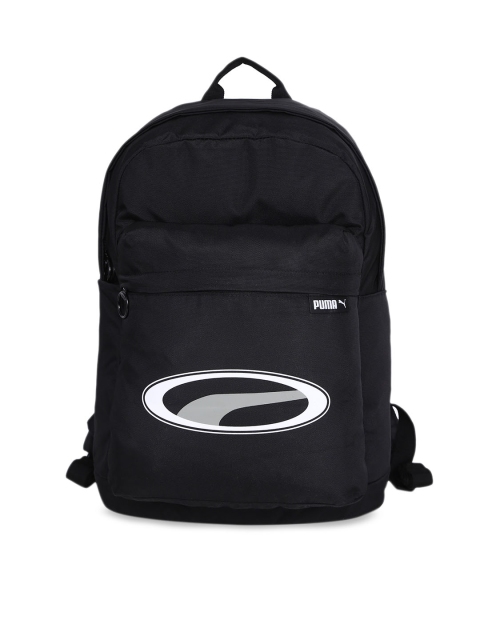 

Puma Unisex Black Graphic Backpack