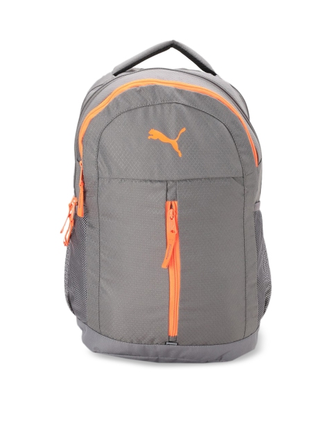 

Puma Unisex Grey Solid Pals IND QUIET SHADE Backpack