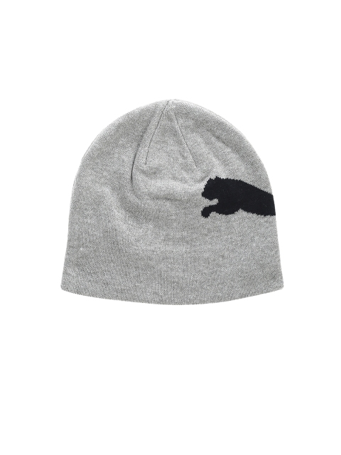 

Puma Unisex Grey Printed Beanie
