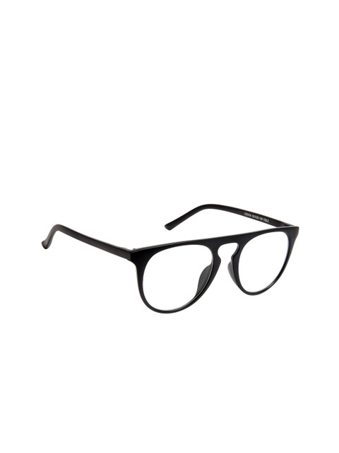 

Cardon Unisex Black Solid Full Rim Oval Frames EWCD2358CUD2434C2