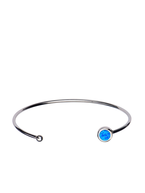 

Inox Jewelry Women Silver-Toned Stainless Steel Cuff Bracelet