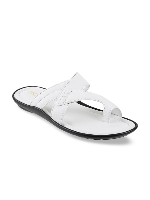 

Metro Men White Comfort Sandals