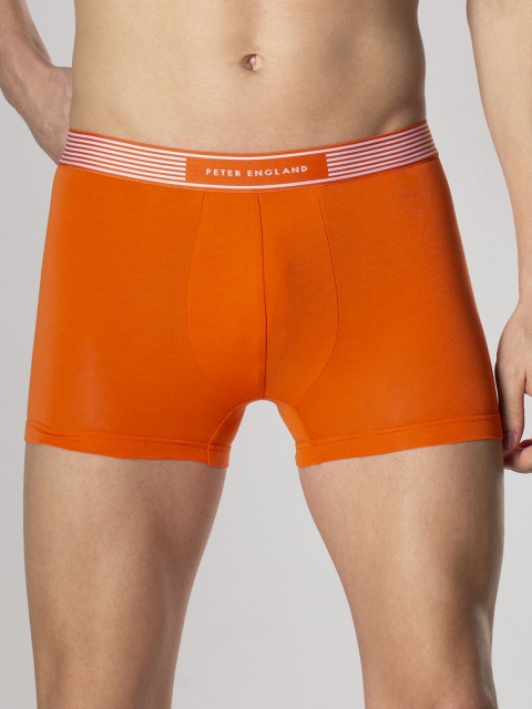 

Peter England Men Orange Solid Trunks PIWTOR9376025