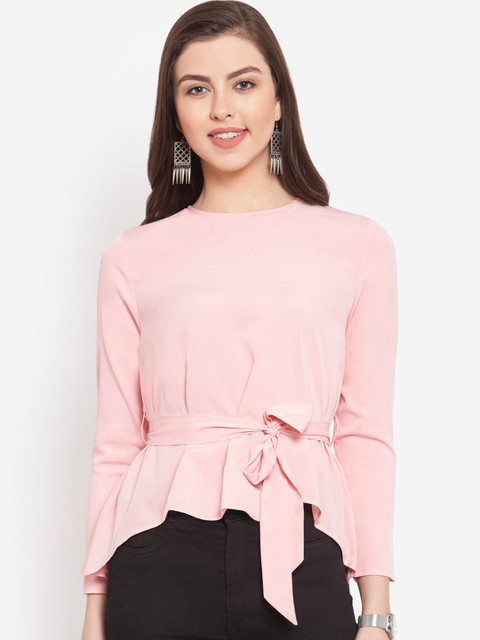 

Martini Women Pink Solid Top