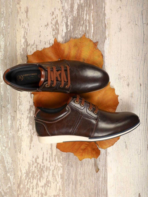 

Alberto Torresi Men Brown Derbys