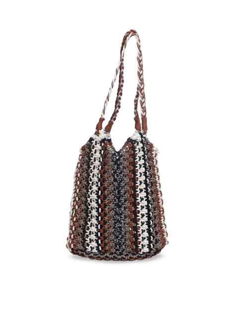 

Diwaah Multicoloured Self Design Tote Bag, Multi