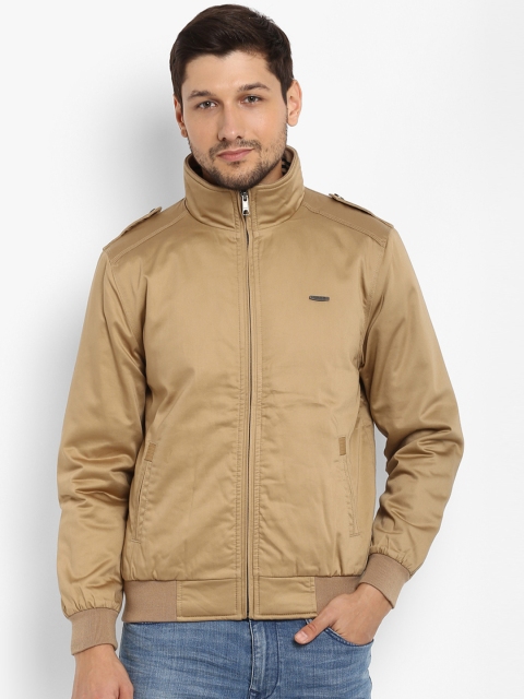 

Red Tape Men Beige Solid Jacket