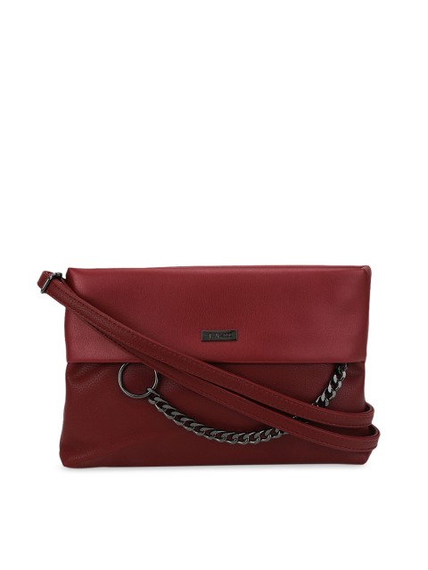 

Kazo Maroon Solid Clutch
