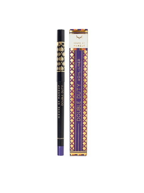 

HOUSE OF MAKEUP Women Double Duty Kohl + Liner - Dawntown 0.25gm, Purple