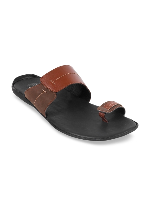 

Metro Men Brown Comfort Sandals