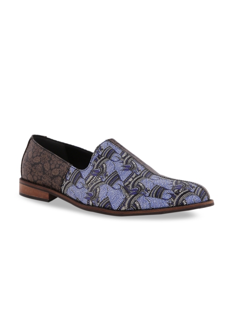 

Kanvas Men Blue Slip-On Sneakers