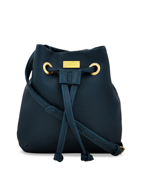 

yelloe Blue Solid Sling Bag