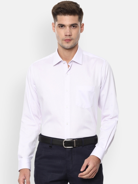 

Van Heusen Men Purple Regular Fit Solid Formal Shirt