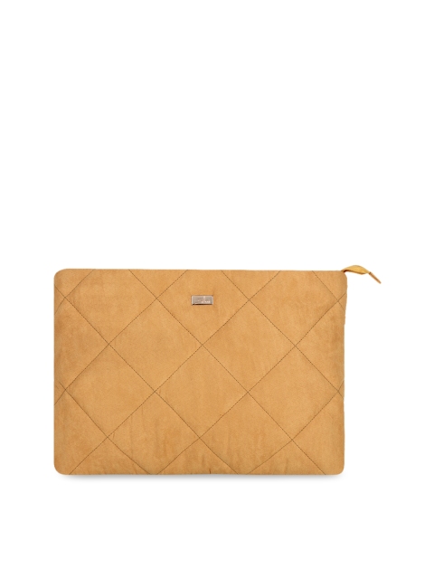 

yelloe Unisex Mustard Yellow Solid Laptop Sleeve
