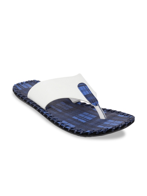 

Metro Men White & Blue Comfort Sandals