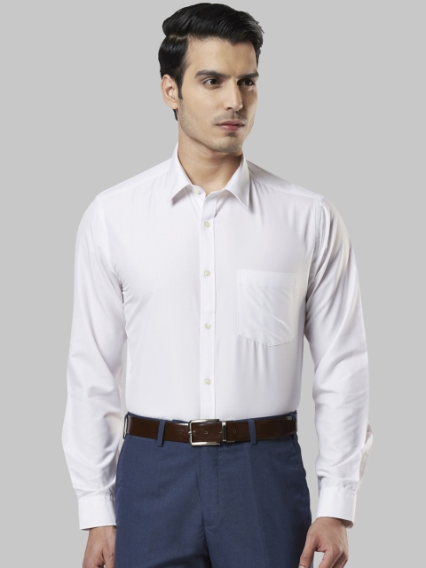 

Next Look Men White Regular Fit Solid Formal Shirt