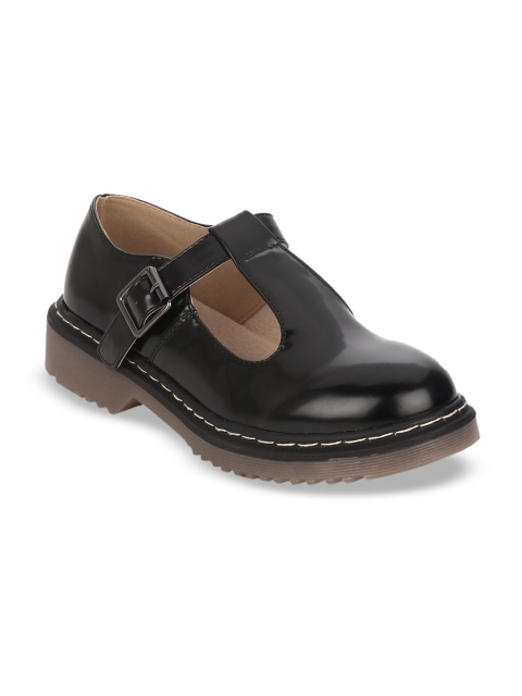 

Truffle Collection Women Black Solid Sandals