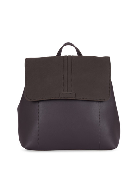 

Bagkok Women Charcoal Grey Solid Backpack