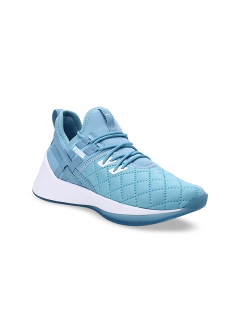 

Puma Women Blue Jaab XT Quilt Textile Running Shoes