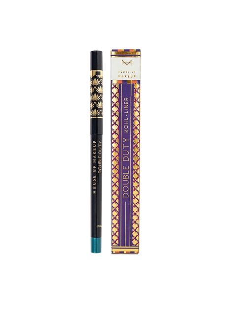 

HOUSE OF MAKEUP Women Double Duty Kohl + Liner - Ms. Moneybags 0.25gm, Green