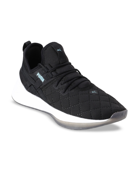 

Puma Women Black Textile Jaab XT Quilt Wn s Running Shoes