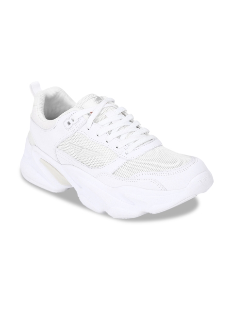 

Red Tape Women White Textile Walking Shoes
