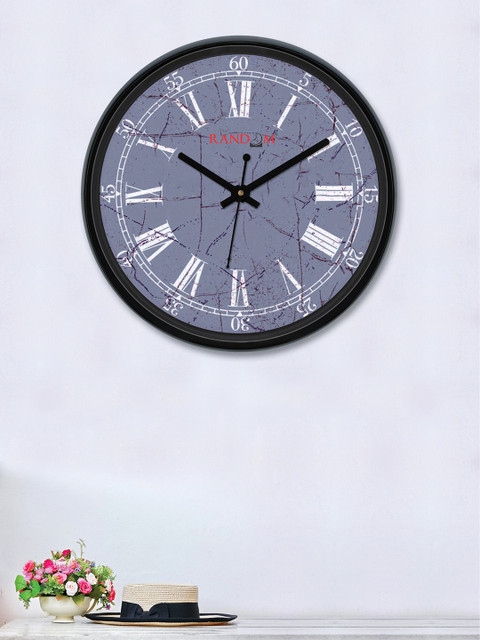 

RANDOM Lavender Round Printed 30 cm Analogue Wall Clock