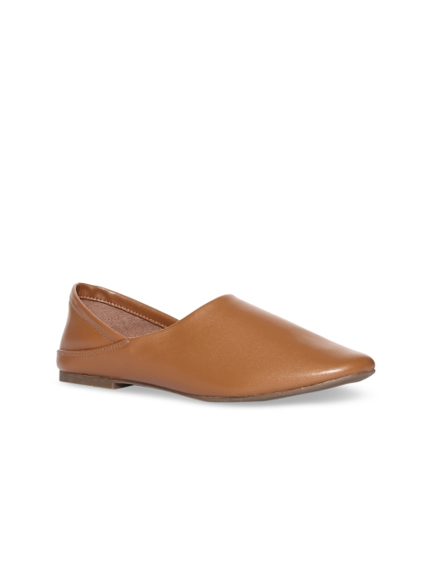 

Stride Women Brown Solid Slip-On Shoes