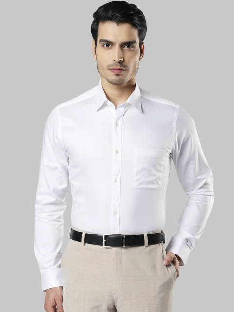 

Raymond Men White Slim Fit Solid Formal Shirt
