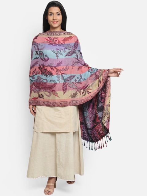 

Anekaant Women Multicoloured Woven Design Shawl, Multi