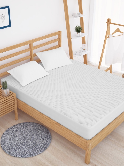 

Story@home White Pure Cotton Waterproof & Dustproof Queen-Sized Mattress Protector