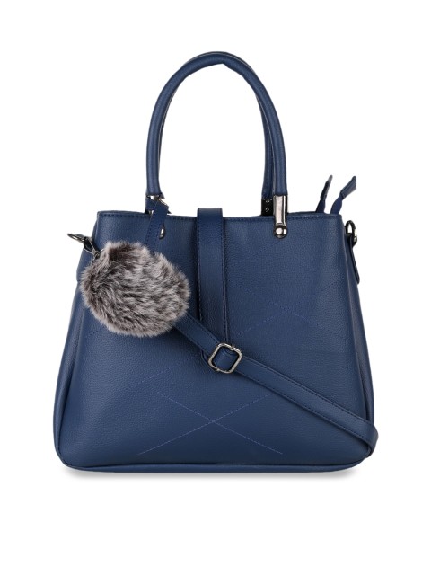 

yelloe Blue Solid Handheld Bag