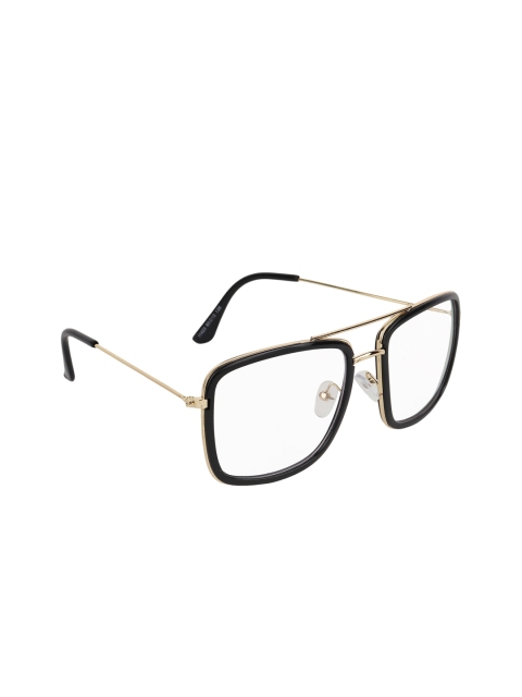 

Swiss Design Unisex Square Sunglasses, Transparent
