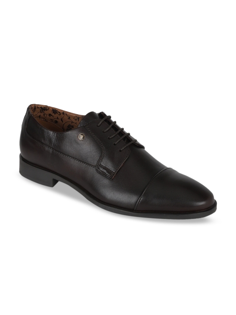 

Van Heusen Men Black Leather Derbys